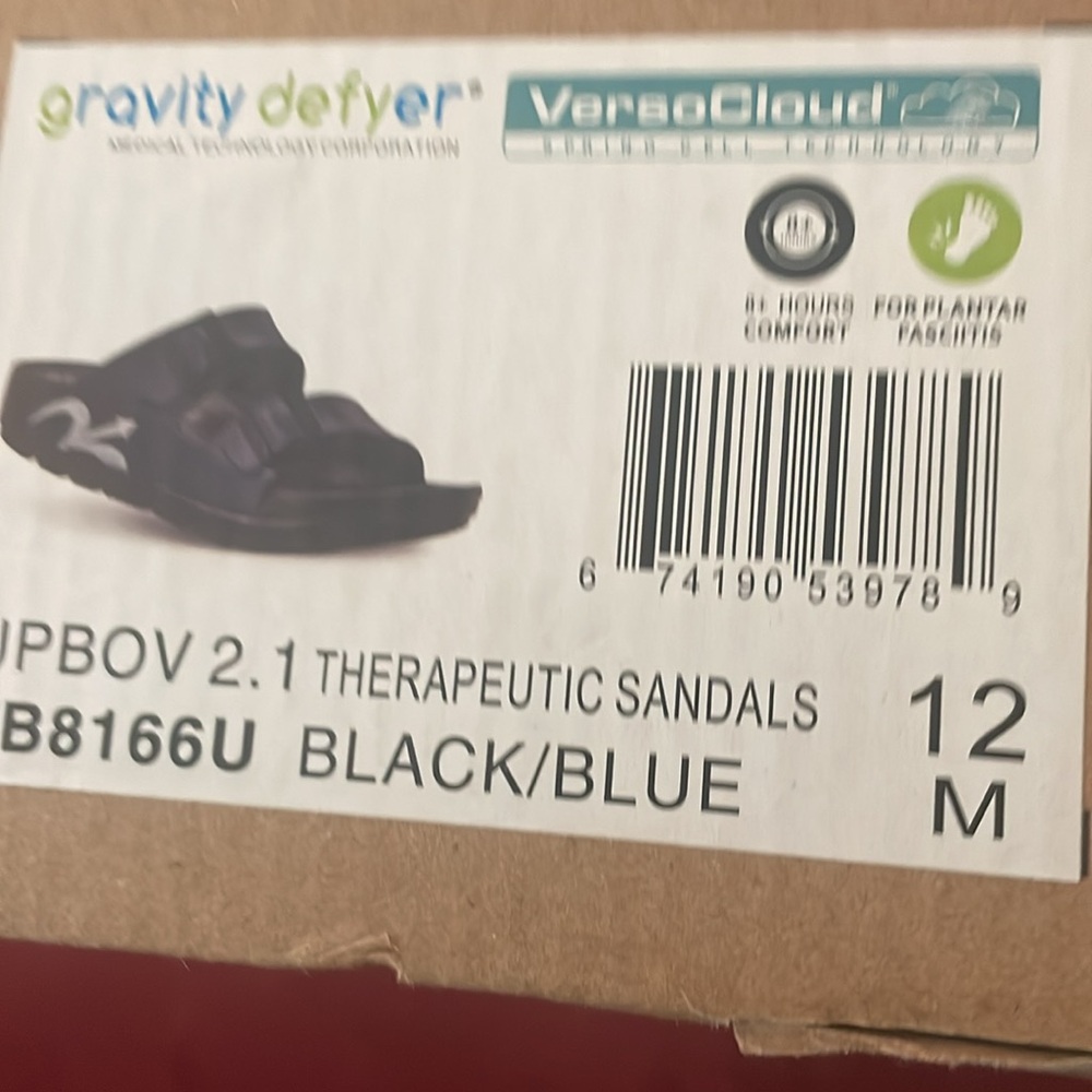 Mens Gravity Defyer Slides NWT - Picture 7 of 7